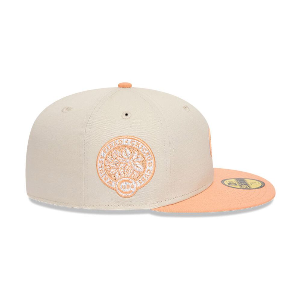Gorra 59fifty Chicago Cubs Pastel Pack Light Beige image number 4.0
